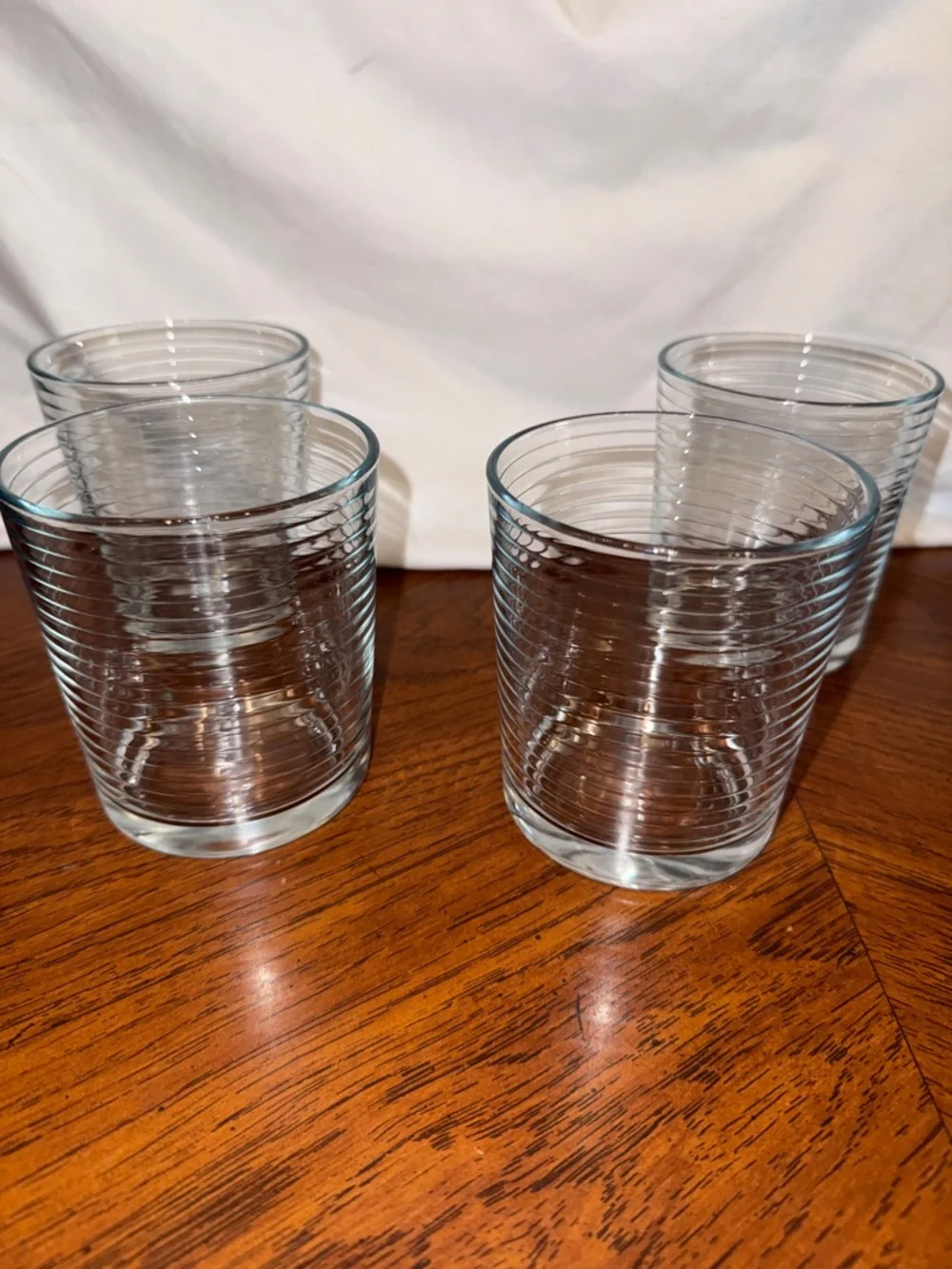 Crate and barrel old-fashioned 12 ounce tumblers - Set of 4